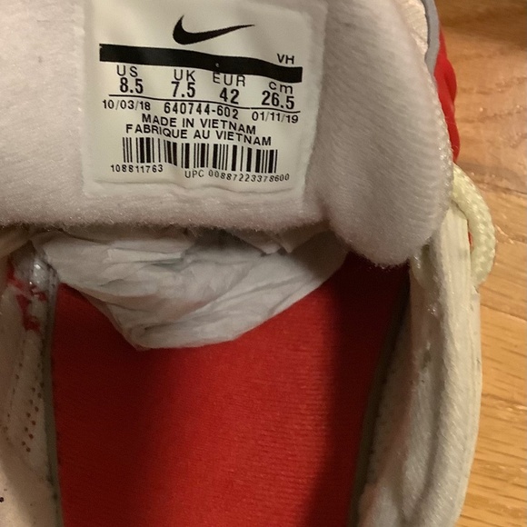 Nike Air Max 98 University Red Mens Size 8.5 - Picture 13 of 16